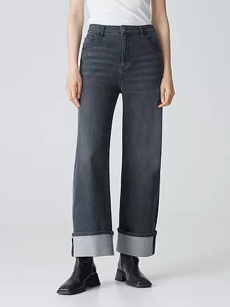 OPUS | Jeans Wide Leg Fit 7/8 MARLI TURN UP | 